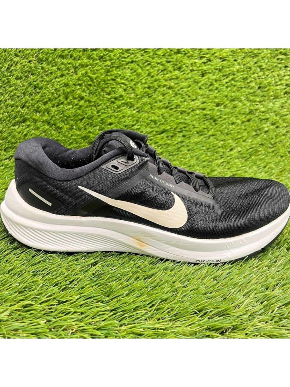 Nike Air Zoom Structure 24 Womens Size 8.5 Black Athletic Running Shoes Sneakers